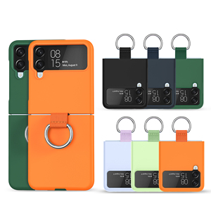 Funda Protectora Plegable de Metal con Anillo, de Lujo y Resistente a Impactos, para Teléfono Móvil <span class=keywords><strong>Flip4</strong></span>, Marca Soonleader - Product Image 2