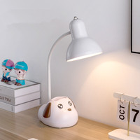 Lampe de lecture LED pliable de style dessin animé moderne pour bureau, protection oculaire, vente en gros usine