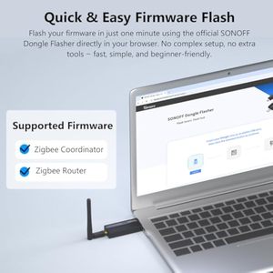 Aismartlink Sonoff <span class=keywords><strong>ZigBee</strong></span> 3.0 USB dongle cộng với E Gateway, phổ không dây <span class=keywords><strong>Zigbee</strong></span> USB Adapter với ăng-ten - Product Image 5