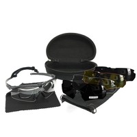 Lunettes de sport Lunettes de soleil anti-buée avec 3 lentilles interchangeables