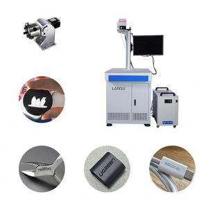 3W 5W 10W 15W Enclosed UV Laser Engraving Machine with Water Cooling Easy Operate Supports DXF for Marking Silicon Glass <b>Plastic</b> - Product Image 3