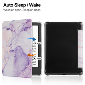 Étui en cuir TPU Bojin 2024 avec fonction de veille automatique magnétique, fin, élégant, protection parfaite pour tablette <span class=keywords><strong>Kindle</strong></span> <span class=keywords><strong>Paperwhite</strong></span> 12e génération - Product Image 2