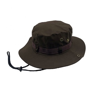 Sombrero de cubo para exteriores, protección UV, logotipo personalizado, cadena plegable de ala ancha para viajes deportivos para pescador sol - Product Image 1