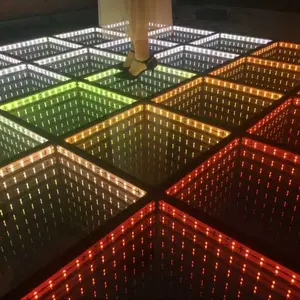 Sàn nhảy kỹ thuật số 3D (50x50cm 50 30 LED ma trận ánh sáng đầy màu sắc TP-M878 nam châm Led sàn nhảy Led Sân Khấu nền tảng/1.6x1.6ft)