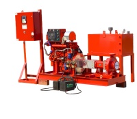 Ensemble de pompes à incendie UL/FM NFPA20 Groupe de pompes automatiques de lutte contre l'incendie avec moteur diesel électrique et pompe jockey