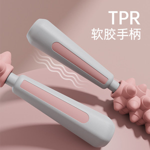 ไม้โยคะนวดรุ่น D ลูกกลิ้งพลาสติกสำหรับผ่อนคลายกล้ามเนื้อลึก ฟิตเนส กระชับสัดส่วน ใช้ได้ทั้งชายและหญิง - Product Image 4