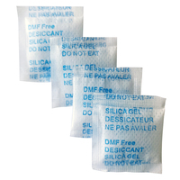 OEM 0.5g 1g 2g 5g 12g 30g déshydratant de qualité alimentaire chlorure de calcium packs papier déshumidificateur gel de silice déshydratant absorbeur d'humidité