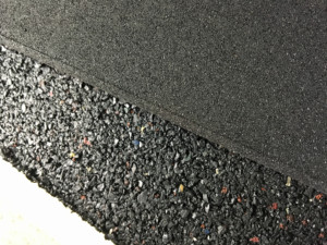 Tapis de sol en caoutchouc de haute qualité pour <span class=keywords><strong>salle</strong></span> de sport, <span class=keywords><strong>salle</strong></span> de danse, épaisseur 20 mm, noir SBR et granulés EPDM - Product Image 5