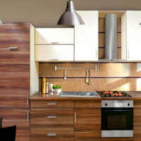 Kit complet d'armoires de cuisine personnalisées Prima, imperméables et de qualité supérieure, pour la rénovation résidentielle de maisons de plage