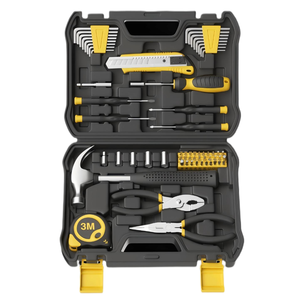GTYPRO Tool Kit Set Box 62 piezas Reparación del hogar <span class=keywords><strong>Herramientas</strong></span> <span class=keywords><strong>de</strong></span> bricolaje Juegos básicos <span class=keywords><strong>de</strong></span> <span class=keywords><strong>caja</strong></span> <span class=keywords><strong>de</strong></span> <span class=keywords><strong>herramientas</strong></span> <span class=keywords><strong>de</strong></span> mano - Product Image 1