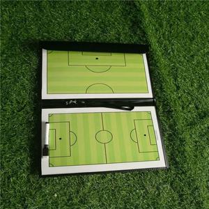 MAXFREE INDUSTRIAL Magnetic Coaching Board | <b>A4</b> Double-Sided Sports Training <b>Folder</b> with Magnetic Markers - Product Image 1
