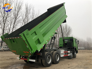 รถบรรทุกฮาวโอ 8x4 ยูโร 2 ดีเซล รถบรรทุกขนาดเล็กใหม่สำหรับงานเหมือง รถดัมพ์ 10 ล้อ รถบรรทุกเทท้าย 11-20 ตัน พวงมาลัยซ้าย กล้องมองหลัง 251-350 แรงม้า 6-8 ลิตร - Product Image 6