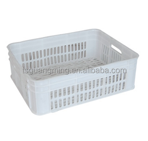 Heavy Duty Stackable Removal Packing Nestable Attached Lid Plastic Storage Crates