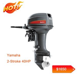 雅马哈2冲程船用舷外马达，用于渔船使用9.9hp-40hp电动启动新条件汽油燃料2年保修 - Product Image 4