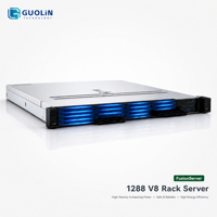 Serveur en rack 1U 2 voies de nouvelle génération pour la virtualisation de centre de données, l'informatique en nuage, serveur en rack d'entreprise à double processeur