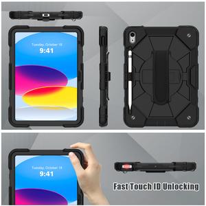 Protecteur d'écran en silicone pour tablette avec bandoulière rotative pour <span class=keywords><strong>Ipad</strong></span> 9.7 2017 2018 <span class=keywords><strong>Air2</strong></span> Pro 9.7 2016 - Product Image 6