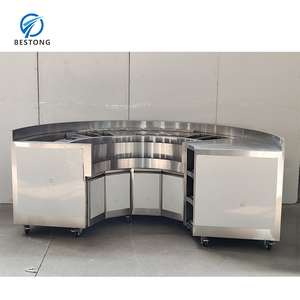 Station de cocktail en acier inoxydable robuste pour la vente en gros, équipement de bar avec double évier pour pub, restaurant, hôtel - Product Image 3