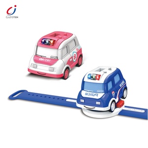 1:62การ์ตูนโลหะผสมดึงกลับเหนี่ยวนำแรงเสียดทานรถพยาบาล Diecast รถของเล่นเด็ก - Product Image 1