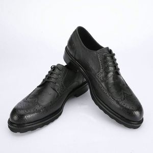 New Men's <b>Extra</b>-<b>Large</b> Shoes-High Quality Wedding Shoes with Square Toe Waterproof Height Increasing Durable Construction - Product Image 6