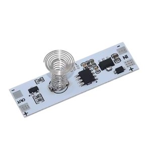DC 12V Capacitive Touch Sensor Switch Coil Spring Switch LED <b>Dimmer</b> Control Switch 9-24V 30W 3A for Smart Home LED Light Strip - Product Image 2