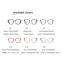 Monture optique tendance pour femme, légère et durable, avec verres photochromiques anti-lumière bleue transparents – Meilleures ventes