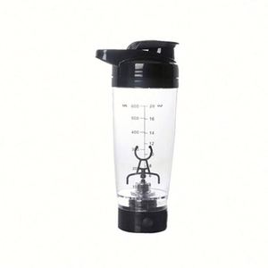 Bouteille mélangeuse électrique portable pour protéines en poudre, 20 oz (600 ml), sans BPA, avec batterie, vente en gros - Product Image 3