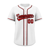 Nouveau design personnalisé de haute qualité – Ensemble complet de maillot de baseball d'été pour homme à séchage rapide en polyester/rayonne – Modèle vierge original