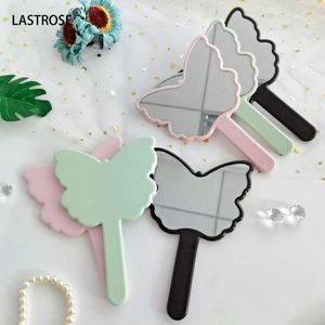butterfly Shape Hand Held <b>Mirror</b> Make Your logo <b>Compact</b> <b>Mirrors</b> Wholesale Cosmetic <b>Mirrors</b> for Women Daily Makeup - Product Image 6