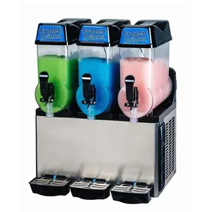 Commercial Snack Equipment Automatic 36L 3 tank Frozen Drink Slush Machine