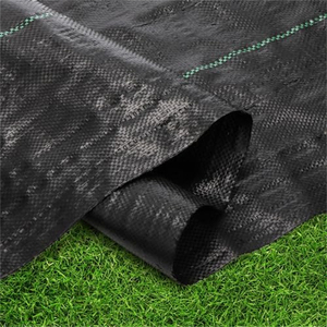 Tissu de paillis en plastique anti-UV pour lit de fleurs, allée, jardin et serre. - Product Image 2