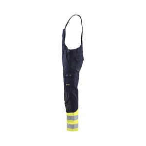 BLAKLADER - 288815128933D104 Pantalones con pechera inherentes multinorm Azul marino/Hi-vis amarillo ROPA DE TRABAJO RESISTENTE A LAS LLAMAS - Product Image 4