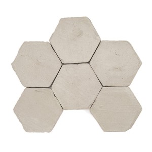 Piastrella Esagonale Chroma Nude 10cm per Parete e Pavimento - Product Image 1