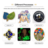Pins personnalisés Anime, Logo, Mascotte Chibi, Dessin animé, Fantôme, en fer plaqué or, gravés à la presse, pour revers, cadeau promotionnel personnalisé