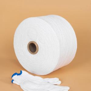 Fil à tricoter à extrémité ouverte T/C Ne 3/1-Ne 12s/1 pour gants de travail, mélange de coton régénéré et polyester - Product Image 3