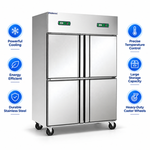 Frigoriferi Commerciali a Quattro Porte, Vendita all'Ingrosso - Product Image 1