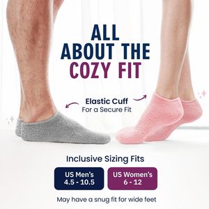 Calcetines de Gel Hidratantes para Hombres y Mujeres, Tratamiento para Pies Secos y Talones Agrietados con Manteca de Karité y Aceite de <span class=keywords><strong>Rosas</strong></span> - Product Image 6