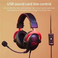 Headset Gaming HyperX Cloud 2 II Berkabel dengan Driver Dinamis, Suara Surround HiFi 7.1, dan Mikrofon untuk PC/PS4