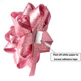 12ct <b>Gift</b> <b>Bows</b> Splendor Jewels Silver Glitter Finish <b>Gift</b> Star Ribbon <b>Bow</b> - Product Image 3