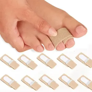 Separadores de dedos de nailon, alineadores de dedos, cinta para dedos en martillo, vendaje corrector de hallux valgus, férula separadora de dedos, envolturas para el cuidado de los pies - Product Image 1