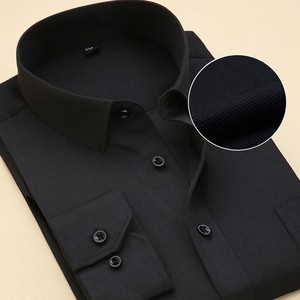 Vente Directe Usine Chemise Homme Luxe Décontractée pour le Travail, Chemise Formelle d'Affaires Slim à Manches Longues pour Hommes - Product Image 4