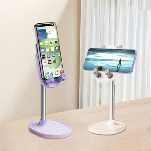 <span class=keywords><strong>2025</strong></span> Dễ thương Máy tính để bàn điện thoại chủ có thể điều chỉnh có thể gập lại Mèo Điện thoại di động đứng linh hoạt bảng đứng với Kitten Phụ kiện điện thoại - Product Image 2