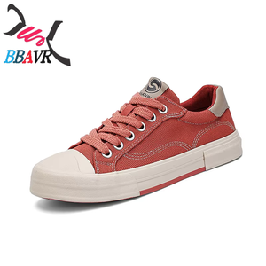 Zapatillas de Lona Transpirables para Hombre - Zapatos de Goma Vulcanizada Sin Cordones para Caminar, Calzado Casual Cómodo para Primavera/Otoño - Product Image 3