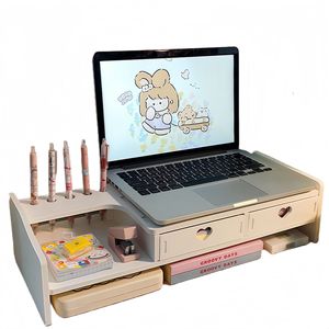 Étagère de rangement de bureau à 2 niveaux, organisateur rectangulaire multicouche pour papeterie, livres, électronique, organisateur de bureau - Product Image 5
