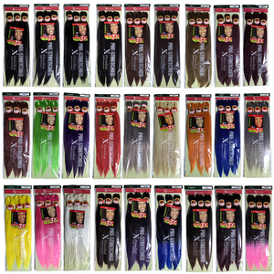 Gradient Màu Crochet Hộp 3x Bện Tóc Dễ Dàng Để Dệt Pre-Kéo Dài Bện Tóc Phần Mở Rộng Tắm Nước Nóng Bendable - Product Image 5