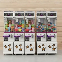 Méga mini machine de jeu de griffes à monnayeur, type borne d'arcade, pour petits jouets, poupées, bonbons et cadeaux, avec accepteur de billets