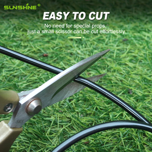 Manguera de Riego por Goteo de PVC de 4/7 mm Personalizada <span class=keywords><strong>SUNSHINE</strong></span>, Sistema de Riego Flexible para Invernadero y Hogar, Color Verde - Product Image 3