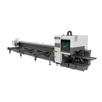 HONGNIU HN-60285SN 12000W MAX Machine de découpe laser à fibre avec mandrin pour tubes, pour la fabrication industrielle de l'acier au carbone lourd