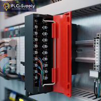 Bloque de terminales removible de 20 pines 1756-TBNHS de perfil bajo con carcasa roja para conexión de módulos de E/S de PLC ControlLogix