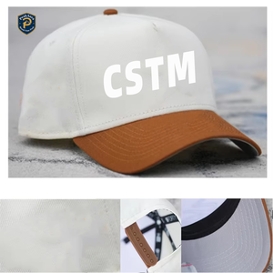 Gorra de Béisbol de 6 Paneles de PVC Ajustable, Estilo PA, Personalizada, con Visera Curva, Protección Solar, Bordada, Unisex, para las Cuatro Estaciones - Product Image 5