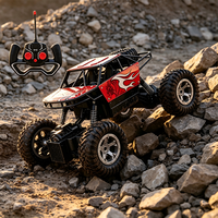 Voiture télécommandée RC tout-terrain 1/14 en alliage, 4 canaux, 27 MHz, haute vitesse, pour enfants et adultes, cadeau idéal